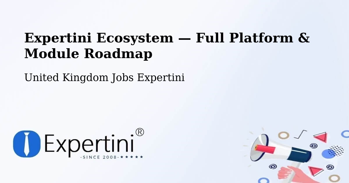 Expertini Ecosystem — Full Platform & Module Roadmap – Hannington